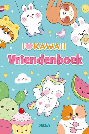 Weekendaanbieding Ik hou van Kawaii vriendenboek