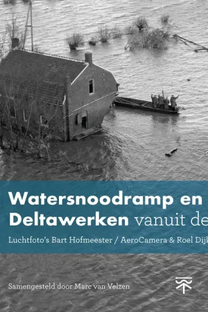 Watersnoodramp en Deltawerken vanuit de wolken Tijdelijk Beschikbaar