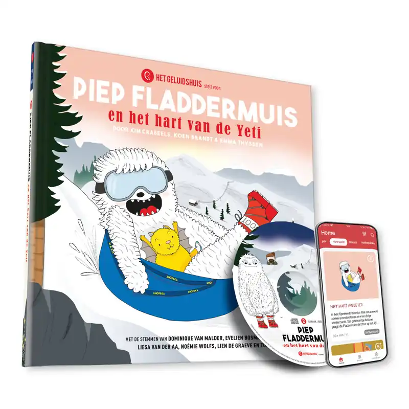 Piep Fladdermuis en het hart van de Yeti Op = Op