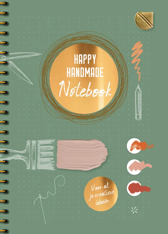 Finale Uitverkoop Happy Handmade Notebook