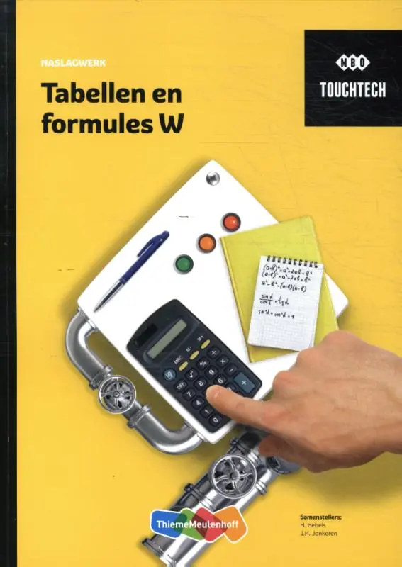 Betrouwbaar TouchTech Tabellen en formules W
