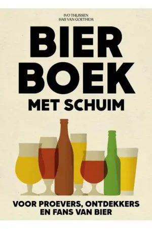 Bierboek met schuim Finale Uitverkoop