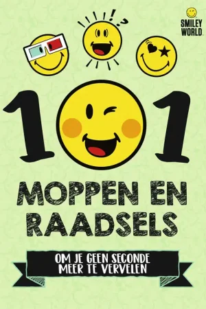 101 Moppen en raadsels om je geen seconde meer te vervelen Gratis Verzending