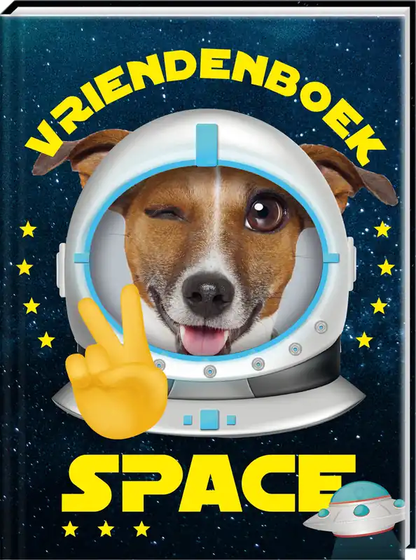 Gratis Retour Vriendenboek - Space Dog