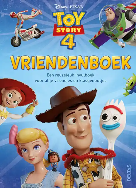 Beperkt Aanbod Disney Vriendenboek Toy Story 4