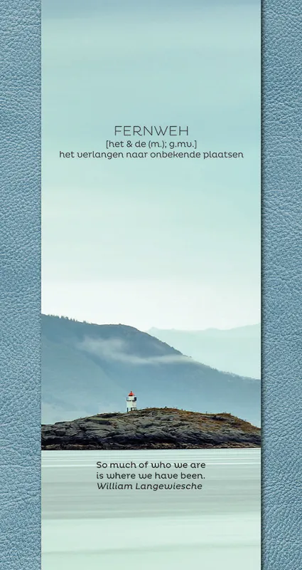 FERNWEH Travel Notebook Merkproduct