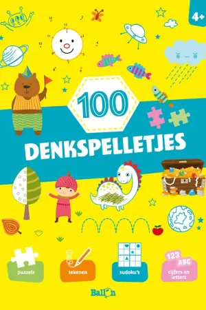 100 denkspelletjes 4+ Op = Op