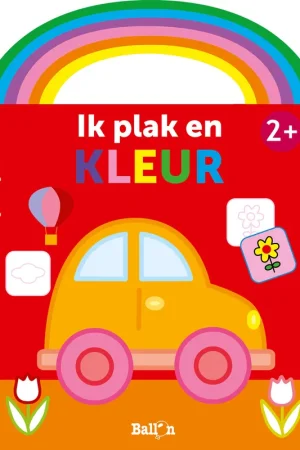 Aanbieding Ik plak en kleur 2+