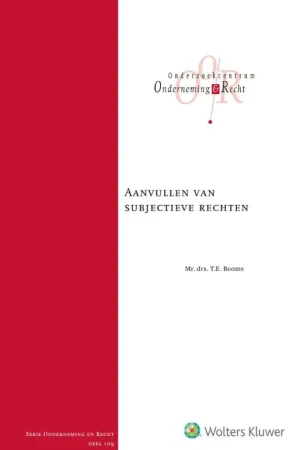 Aanvullen van subjectieve rechten Gecertificeerd