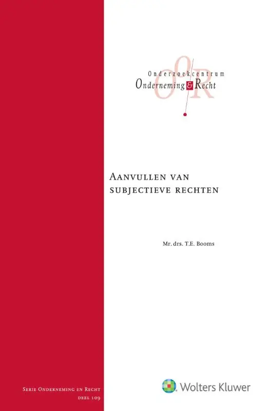 Aanvullen van subjectieve rechten Gecertificeerd