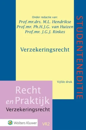 Verzekeringsrecht Studenteneditie Merkproduct