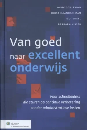 Van goed naar excellent onderwijs Exclusieve Aanbieding