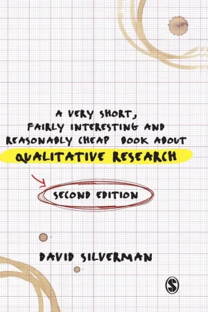 Alleen Vandaag A Very Short, Fairly Interesting and Reasonably Cheap Book about Qualitative Research