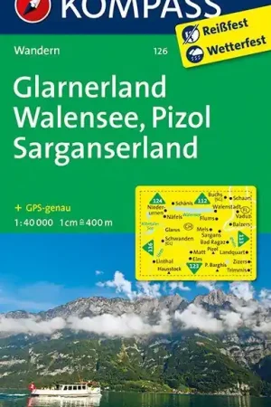 Kompass WK126 Glarnerland, Walensee Laatste Versie