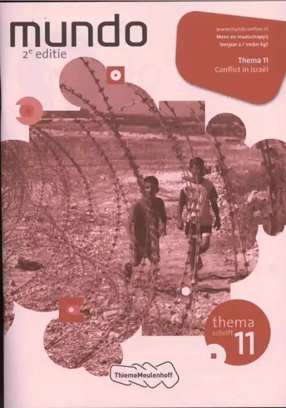 Aanbieding Themaschrift 11 : conflict in Israel
