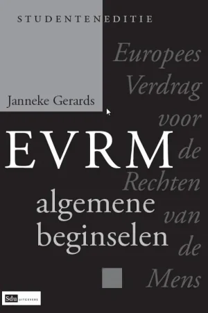 Weekendaanbieding Europees verdrag voor de rechten van de mens, algemene beginselen, studenteneditie