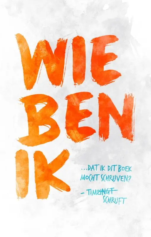 Wie ben ik dat ik dit boek mocht schrijven? Hoge Kwaliteit