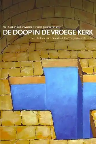 Beste Prijs De doop in de vroege kerk