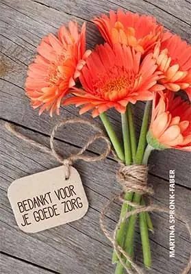 Goedkoop Bedankt voor je goede zorg