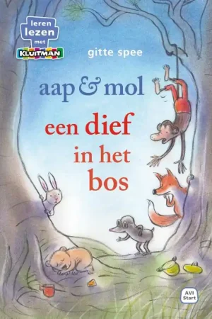 aap & mol. een dief in het bos Speciale Aanbieding