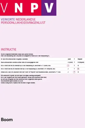 VNPV: Zelfscorende formulieren Dagaanbieding