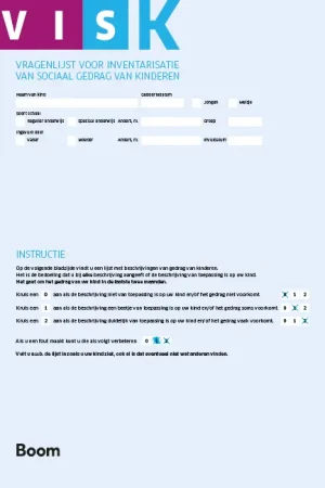 VISK: Zelfscorende formulieren Lage Kosten