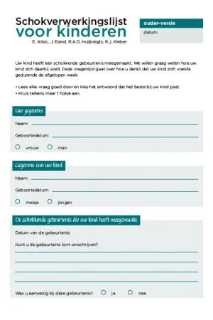 SVLK: Vragenformulieren Ouder Favoriet