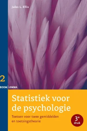 Statistiek voor de psychologie, deel 2 (derde druk) Koop Vandaag