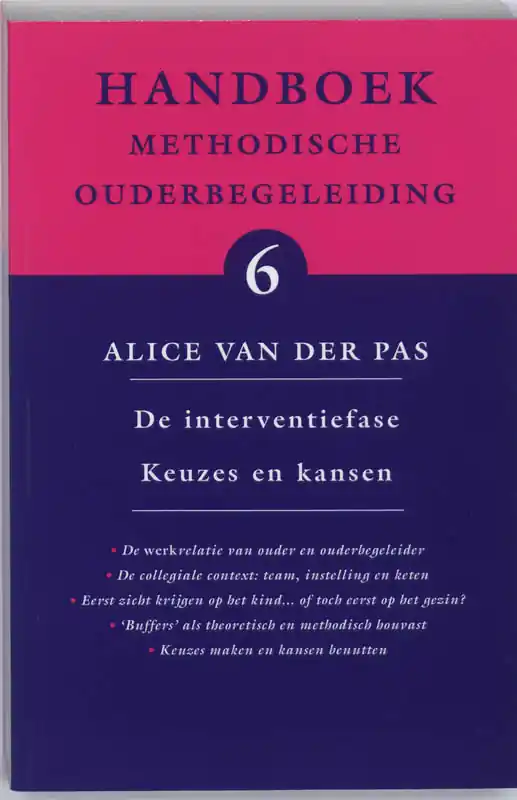 Weekendaanbieding Handboek Methodische Ouderbegeleiding 6