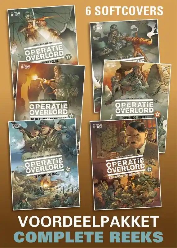 Finale Uitverkoop Operatie Overlord PAKKET (1 tm 6)