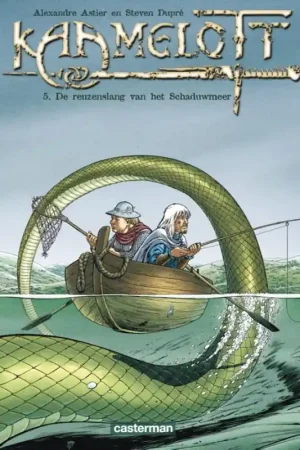 Seizoensaanbieding De reuzenslang van het schaduwmeer