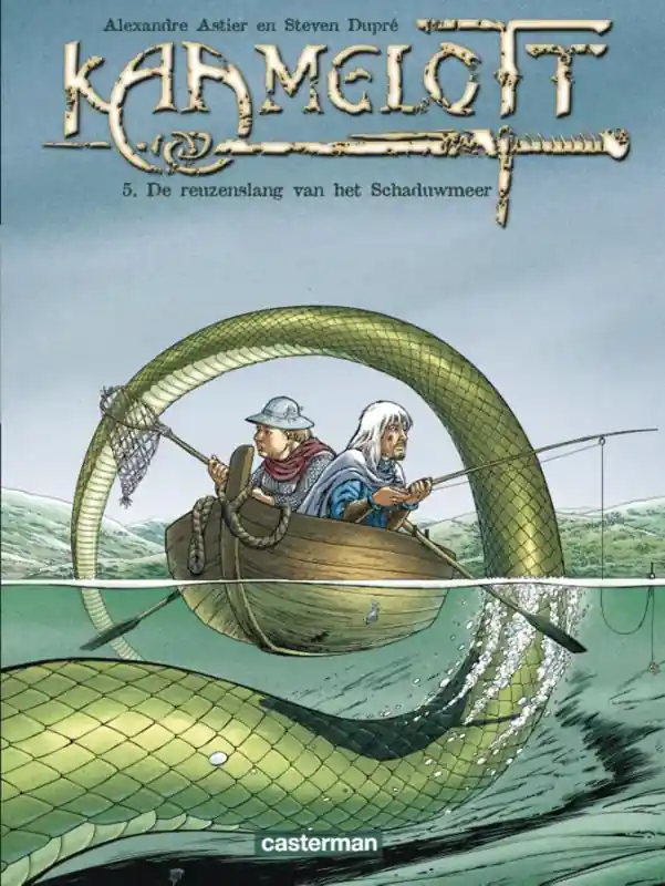 Seizoensaanbieding De reuzenslang van het schaduwmeer