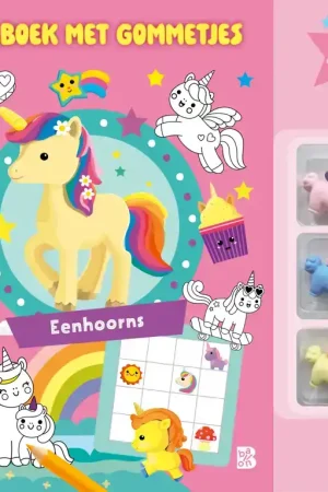 Ballon Kids SPEELBOEK MET GOMMETJES: EENHOORNS Veilige Betaling