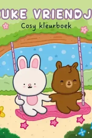 Ballon Kids COSY KLEURBOEK: LEUKE VRIENDJES Gratis Retour