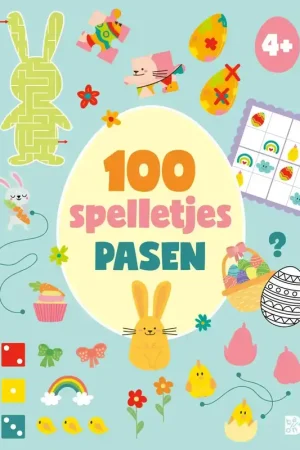 Ballon Kids 100 SPELLETJES PASEN Gecertificeerd