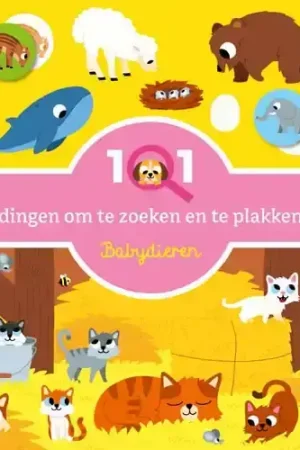 Ballon Kids 101 DINGEN OM TE ZOEKEN EN TE PLAKKEN: BABYDIEREN Alleen Vandaag