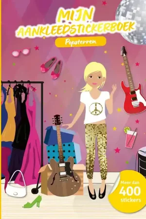 Ballon Kids MIJN AANKLEEDSTICKERBOEK: POPSTERREN Lage Prijs