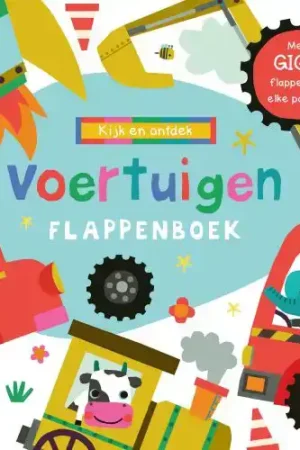 Ballon Kids KIJK EN ONTDEK: VOERTUIGEN FLAPPENBOEK Weekendaanbieding