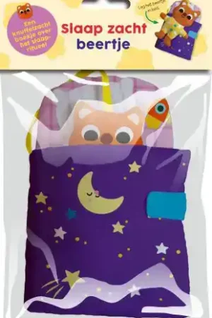 Ballon Kids SLAAP LEKKER! LINNENBOEK MET DIERTJE OM IN BED TE LEGGEN: SL Hete Deal