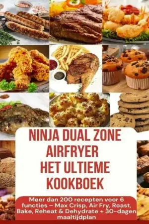Bookmundo NINJA FOODI MAX DUAL ZONE AIRFRYER - HET ULTIEME KOOKBOEK ME Betrouwbaar