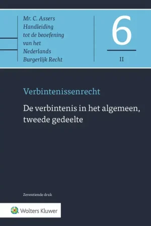 ASSER 6-II DE VERBINTENIS IN HET ALGEMEEN, TWEEDE GEDEELTE Op = Op