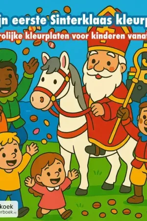 Alleen Vandaag Brave New Books MIJN EERSTE SINTERKLAAS KLEURPLAAT